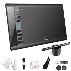 Graphics Drawing Tablet, UGEE M708 10 x 6 inch Large Drawing Tablet
